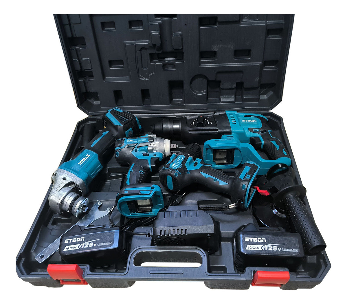 Kit Multi Ferramentas Brushless 4 em 1 com 2 Bateria Bivolt 48v